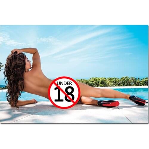 Hot Beauty Picture Beautiful Woman Adult Posters and Prints Canvas Paintings Wall Art for Home Room Decor