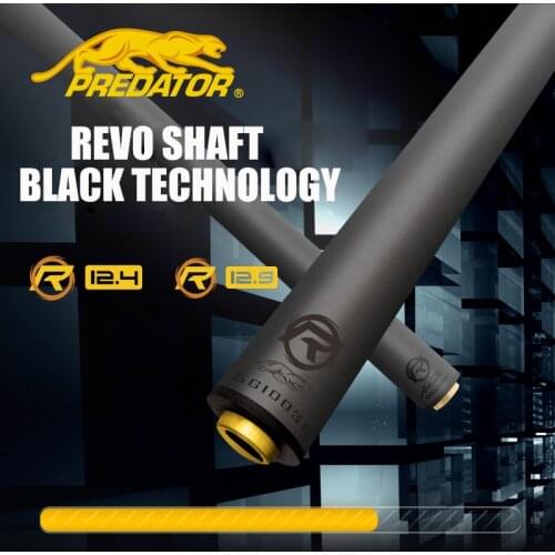 PREDATOR Billiard Pool Cue Black Technology Shaft Professional Carbon Fiber Shaft 12.4mm 12.9 mm Hot Sale Tecnologia Billar