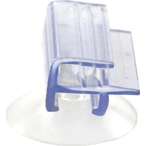 Suction Cup Flush Mount With Soft Gripper Window Glass Wall Shelf Rack Price Tag Holder Show Pvc Flag Sign Hanger Toothed Clips