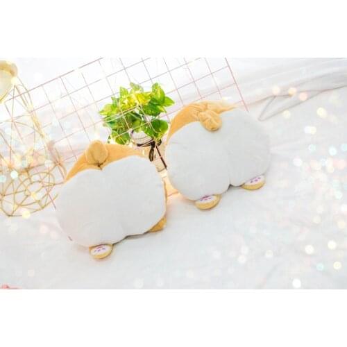 35cm cute Kokki dog ass pillow plush toy baby toys to send children gifts Halloween gifts household items