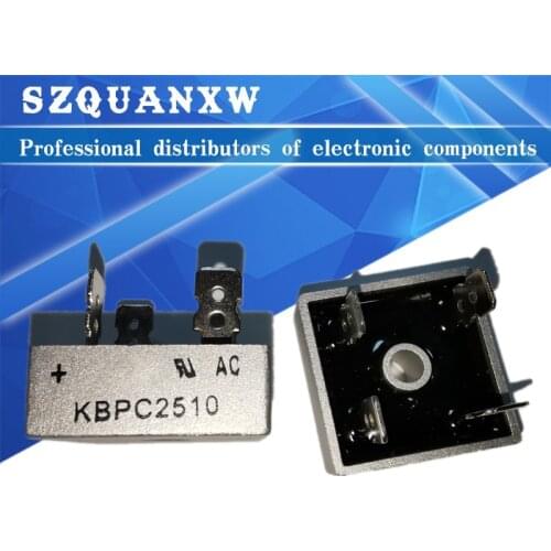 1PCS KBPC2510 25A 1000V bridge rectifier new and original IC Hot Products