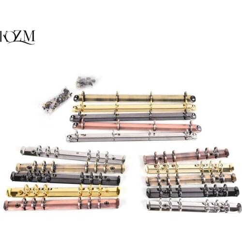 New Colorful Metal Spiral Binder Clip Stainless Steel A4 A5 A6 Binder File Folder Clip Ring Binder Clip Iron Clip