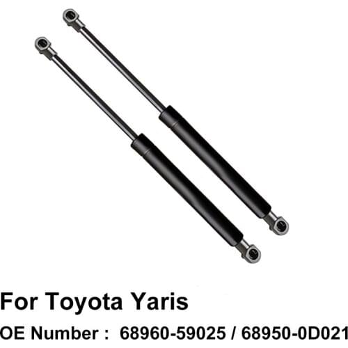 Tailgate Lift Cylinder Support Gas Pressurized Spring 68960-59025 / 68950-0D021 / 68960-0D011 for Toyota Yaris XP10 XP90