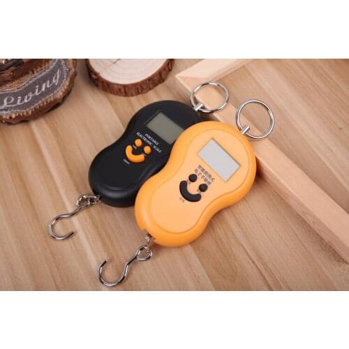 Gourd shaped portable hook electronic portable scale Mini luggage scale express scale 50kg kitchen food scale wholesale
