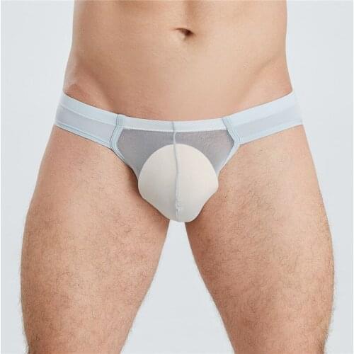 Sexy Mens Thong G-string String Homme Jockstrap Mesh Transparent Penis Pouch Underwear Tangas Exotic Open Butt Gay Panties XL