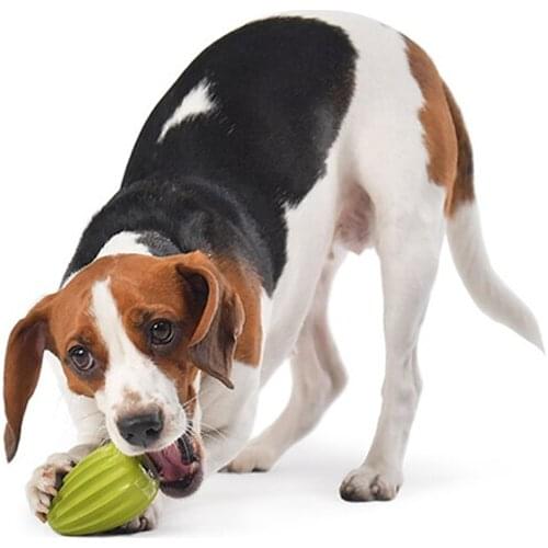 Funny Forest Dog Toys Tree-Like Design Chew Clean Toy Pet Food Ball Squeaky Toy Home-based jewel and Toys for Small Large Dog