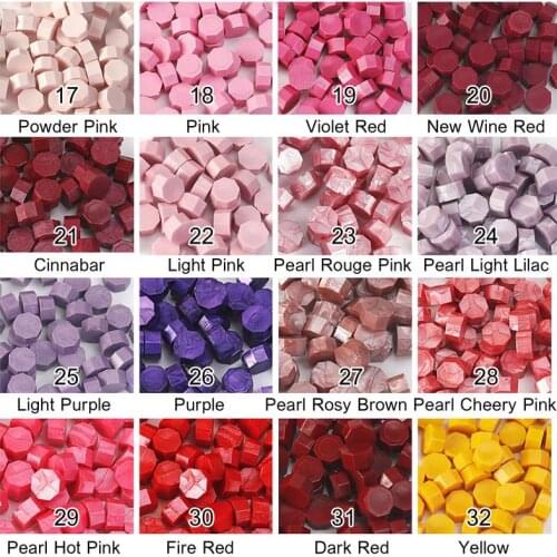 100x Retro Wax Seal Stamp Tablet Octagonal Wax Pill for DIY Postcard Decoration Wedding Wax Seal Ancient Sealing Wax