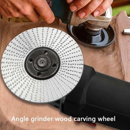 16mm Woodworking Grinding Wheel Rotary Disc Sanding Wood Carving Tool Abrasive Disc Tools For Angle Grinder Rotary Tools