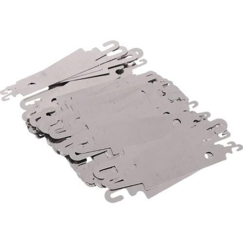 20pcs Metal Needle Threaders Embroidery Cross Stitch Threading Tools for Large Eye Needles Hand DIY Sewing