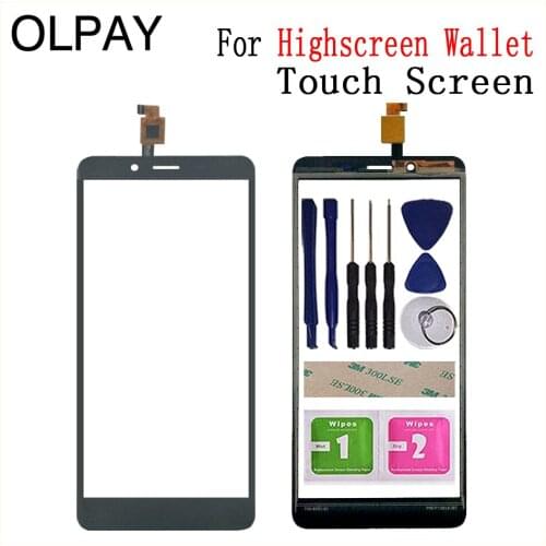 5.0'' Mobile Phone For Highscreen Spider Touch Screen Digitizer Panel Front Glass Lens Sensor Free Tools Adhesive+Wipes