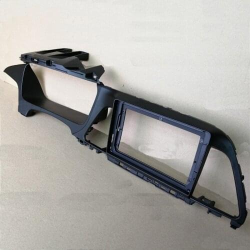 Car Fascia Navigation Frame Dash Kit For 9" Universal Android Multimedia Player For Hyundai Sonata 9th Generation 2015 2016 2017