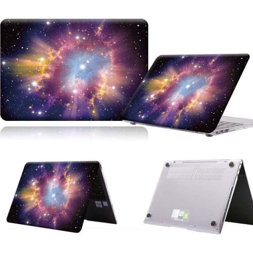 Star With Pink Gold Nebula Laptop Case For Huawei MateBook 13/13 AMD Ryzen/14/D14/D15/X 2020/X Pro/Pro 16.1/Honor MagicBook14/15