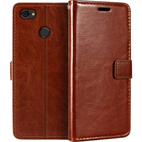 Case For ZTE Blade A6 Wallet Premium PU Leather Magnetic Flip Case Cover With Card Holder And Kickstand For ZTE Blade A6 Lite