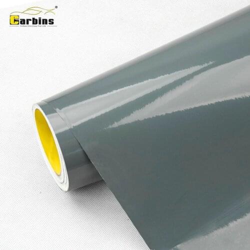 CARBINS Premium Exlcusive Cement Gray High Glossy Car Vinyl Body Sticker