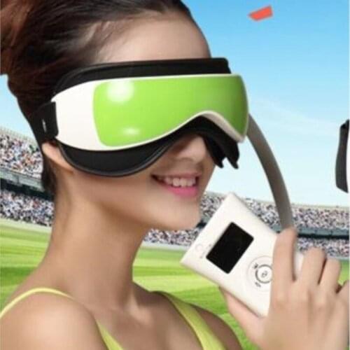 Air pressure vibration infrared heater eye massager by the built-in music and time setting Eye care instrument body massager