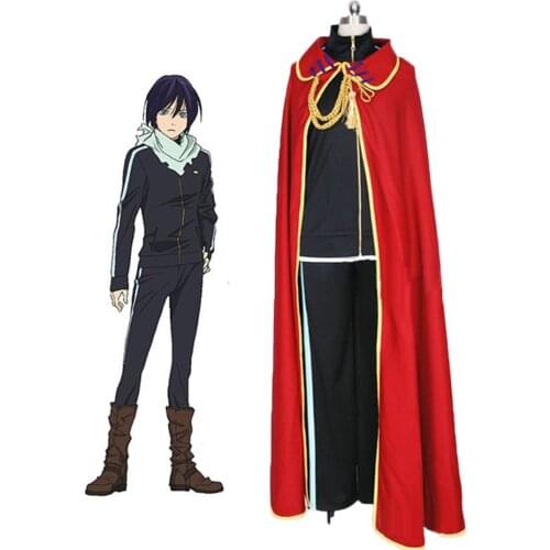 Noragami Yato cosplay costume with Cloak Custom Made