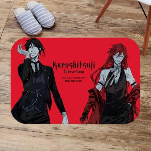 Grell Sutcliff Pattern Entrance Doormats Door Mat 3D Printed Carpet Living Room Bedroom Anti-slip Floor Mats Kitchen Rugs