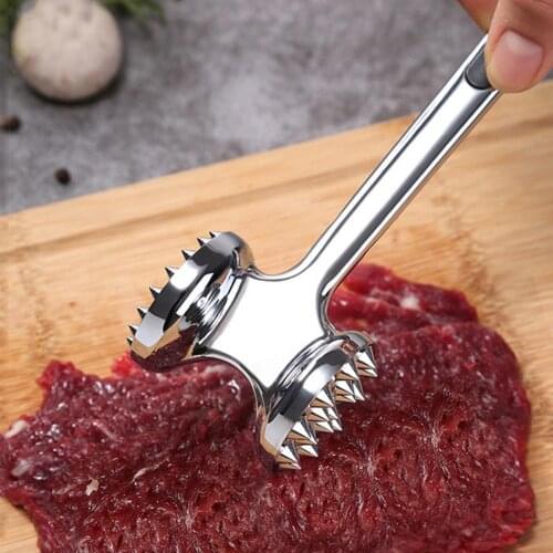 Kitchen Creative Small Double-Sided Loose Meat Hammer Steak Hammer Sirloin Hammer Aluminum Alloy Steak Tool