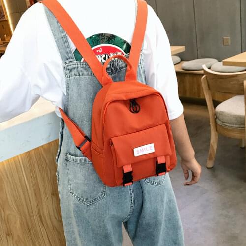 Fashion Mini Backpack Cute Casual Women Backpack Mini Small School Bags for Teenage Girls Mochilas School Backpack Female