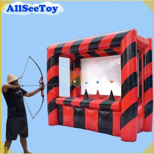 New Inflatable Sports Game for Adults, Commercial Quality Inflatable Game for Kids, Inflatable Archery for Indoors and Outdoors