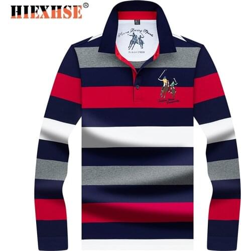 2020 New Autumn Arrival Long Sleeve Polo Shirt Men High Quality Stylish Embroidery Brand Polo Shirts Casual Business Cloth 8808