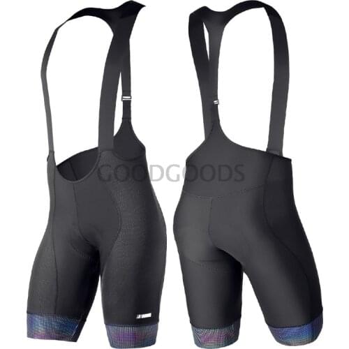 Lameda 2021 New Bib Cycling Shorts 3D Cutting Summer Mens Shorts Reflective Road Mountain MTB Bike Cycling Pants 3-7H Riding