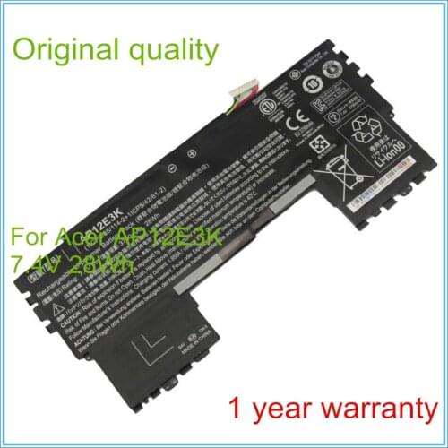 Original Laptop Battery for (11-inch) AP12E3K 1ICP3/65/114-2+1ICP5/42/61-2 free shipping