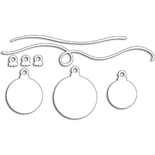 Holiday Decoration Lamp Die Metal Cutting Die Stencil for DIY Scrapbooking Album Embossing Paper Cards Decorative Craft Template