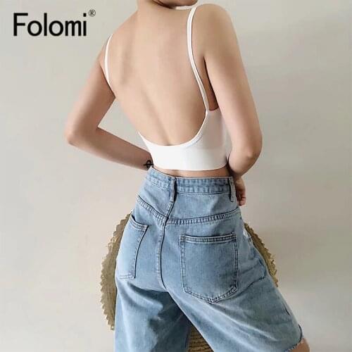 Sexy Backless Bras for Women Ultra Thin Wire Free Bralette Solid Deep V Lingerie