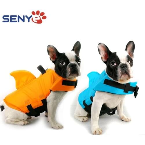 Dog Life Vest Summer Safety Clothes Vest Reflective Clothes Life Jacket Pets Safety Swimming Suit Breathable French Bulldog