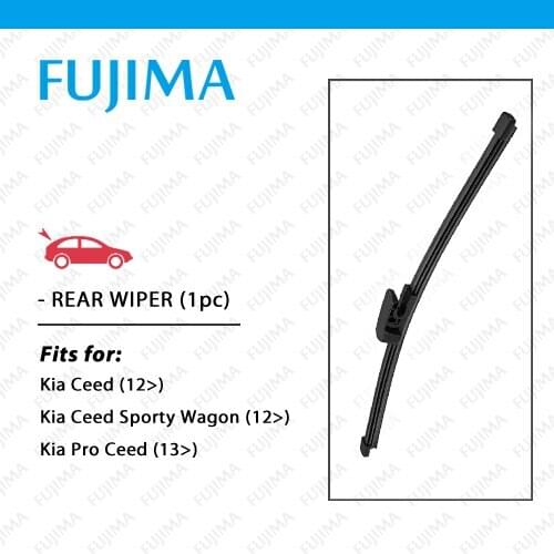 FUJIMA Rear Wiper Blade for KIA Ceed (2012-Onwards) Back Windscreen Wipers Rear Window Wiper Pro Cee'd/Ceed Sporty Wagon/Estate