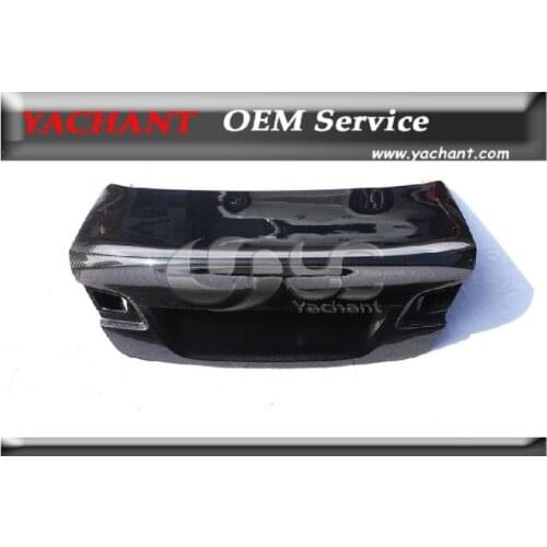 Carbon Fiber CSL Style Rear Trunk Bootlid Fit For 2006-2011 E92 & E92 M3 Rear Trunk Lid