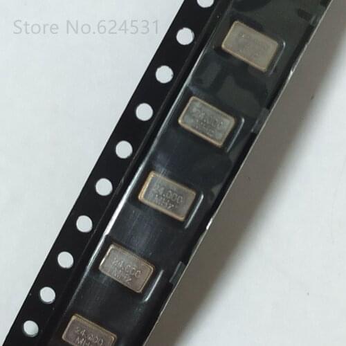 10pcs Passive SMD Crystal Oscillator 5032 5*3.2 24MHZ 24M 4p Crystal Resonator