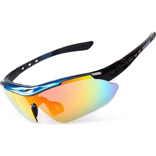 2 Frame Polarized Cycling Sun Glasses Outdoor Sports Bicycle Glasses Men Women Bike Sunglasses Goggles Eyewear 5 Lens