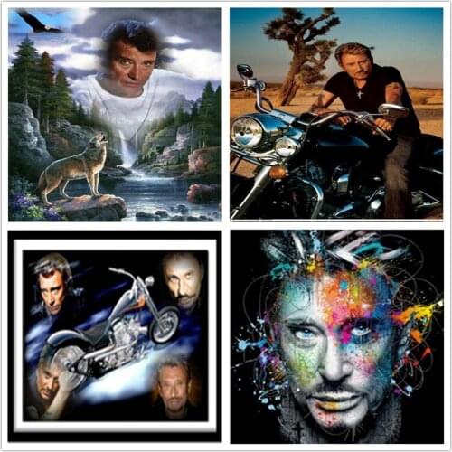 5D DIY Diamond Painting Johnny Diamond Embroidery Full Cross Stitch Kits Mosaic Home Decor