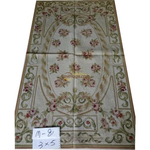 Flower rug needlepoint rugs cushion bedroom carpet carpets hand knotted wool rugs handmade carpet