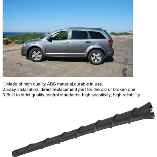 Car Removable Antenna Mast NEW For DODGE JEEP 68297936AA Black