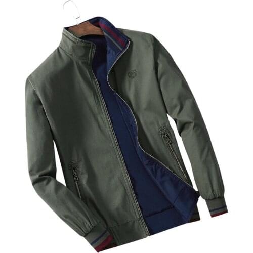 C1014 2021 spring and autumn new men stand collar wearing fashion casual mens thin jacket coat cheap wholesale free shipping