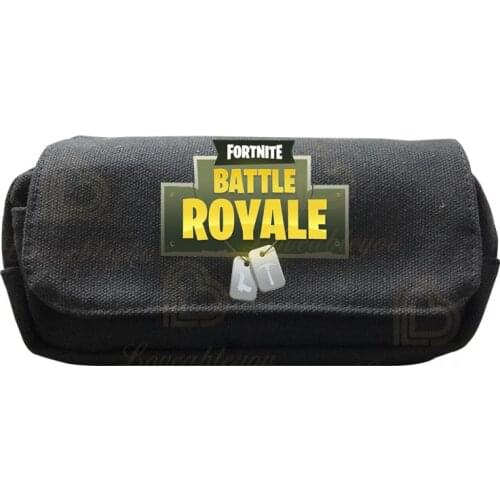 Fortnight Music DJ Boys Girls Cartoon Pencil Case Bag School Pouches Children Student Pen Bag Kids Purse Wallet Student Gift