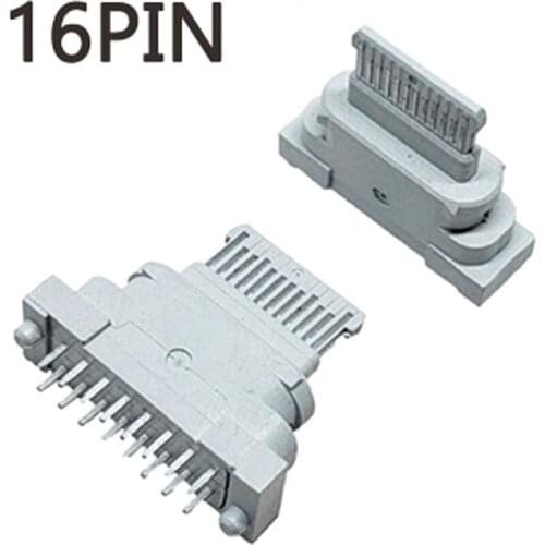 10pcs Type C 16 Pin Female Socket Connector USB For iPhone Vertical 180 Degree PD18W Fast chargeHigh Current Fast Charging Seat