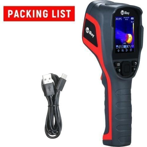 IR Infrared Thermal Imager 2.8-inch Color Screen Infrared Thermometer with 16G Storage Card High Accuracy Thermal Imaging