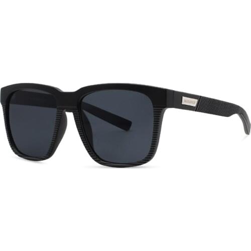 MAXJULI Square Oversized Polarized Sunglasses for Big Heads Men Retro Vintage Sun Glasses UV Protection Fishing Eyewear MJ8023