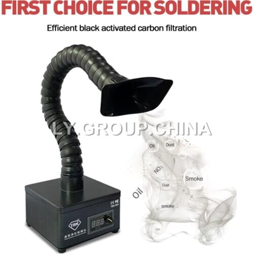 TBK 805 Mini Fume Extracto Smoking Absorber Filter Instrument High Filtering Laser Machine Smoke Purifier Purification