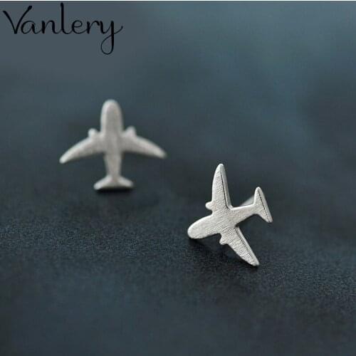 New Arrivals Korean Style Airplane Earrings For Women Lady Bridal Earrings Girls Gifts Pendientes Brincos 2021
