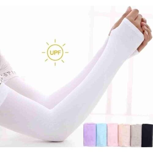 Sun Protection Sleeve Unisex Cooling Arm Sleeves Cover Cycling Running Fishing UV Outdoor Sleeve Hand Cover Cooling Arm Guard