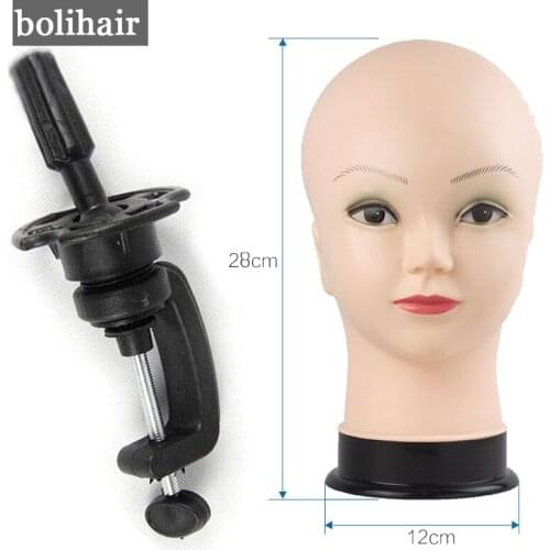 Factory Wholesale Soft PVC Realistic Mannequin Head for Wigs Hat Training Head for Eyelash