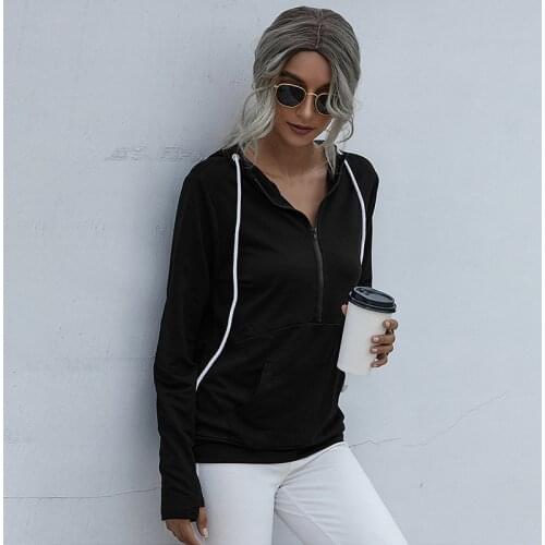 Autumn Hoodies Womens Clothing 2021 Long Sleeve Zip Up Hoodie Casual Black Striped Sweatshirt Femme Camouflage Print Tops