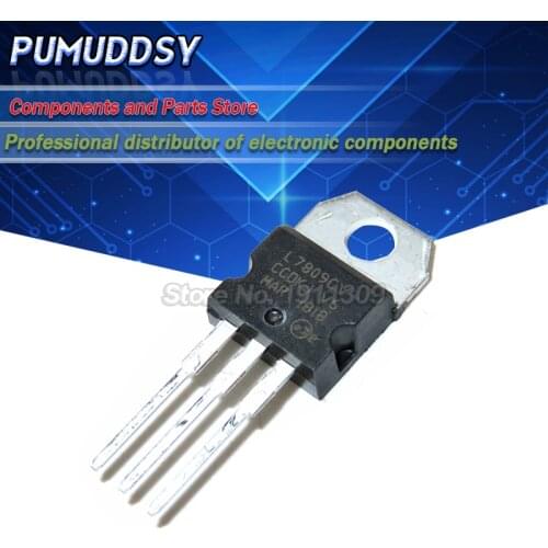 10PCS L7809CV L7809 KA7809 MC7809 Voltage Regulator 9V 1.5A TO-220 IC