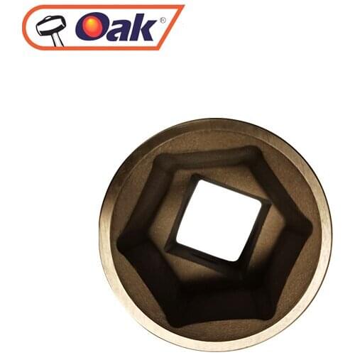 Made in China OAK High precision Non Sparking, 1"D6PS-60 Drive Socket,Beryllium Copper, Hand Tool ,forging technology