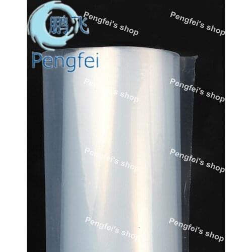 Free shipping 5m width 500mm thickness 0.3mm transparent silicone pad high temperature resistance waterproof silicone pad